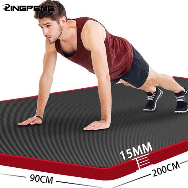 yoga mats 15 mm thick edging non-slip mat pilates health fitness exercise meditation home
yoga mats 15 mm thick edging non-slip mat pilates health fitness exercise meditation home
