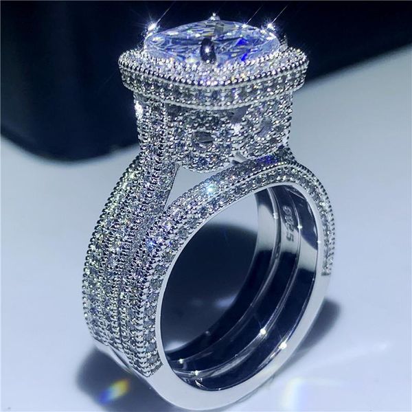 cluster rings vintage fashion jewelry 3pcs ring set 925 sterling silver cushion shape white clear 5a cubic zirconia women band size 5-10, Golden;silver
cluster rings vintage fashion jewelry 3pcs ring set 925 sterling silver cushion shape white clear 5a cubic zirconia women band size 5-10, Golden;silver