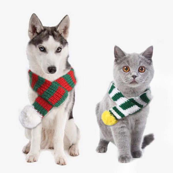 dog apparel pet santa red scarf knitted christmas costume bib cat accessories create a festive atmosphere
dog apparel pet santa red scarf knitted christmas costume bib cat accessories create a festive atmosphere