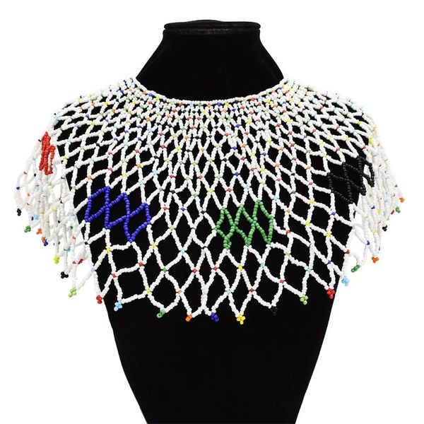 chokers colorful resin hand-made beads statement necklaces beaded for women fashion shoulder cape body jewelry, Golden;silver
chokers colorful resin hand-made beads statement necklaces beaded for women fashion shoulder cape body jewelry, Golden;silver