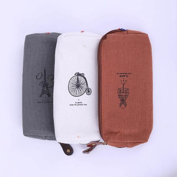 pencil bags 1 pc simple style retro solid color with pattern linen bag students paris cases stationery office supplies
pencil bags 1 pc simple style retro solid color with pattern linen bag students paris cases stationery office supplies