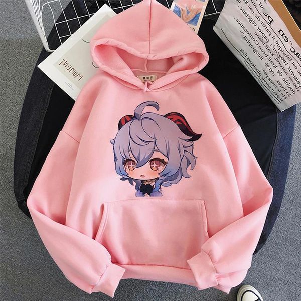 women's hoodies & sweatshirts genshin impact ganyu women autumn winter kawaii sweatshirt long sleeve fashion sweat clothes graphic, Black
women's hoodies & sweatshirts genshin impact ganyu women autumn winter kawaii sweatshirt long sleeve fashion sweat clothes graphic, Black