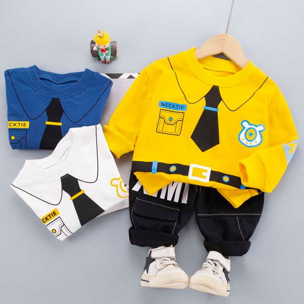 0-5 years spring boy clothing set casual fashion cartoon t-shirt+ pant kid children baby toddler boy clothing 210615, White
0-5 years spring boy clothing set casual fashion cartoon t-shirt+ pant kid children baby toddler boy clothing 210615, White
