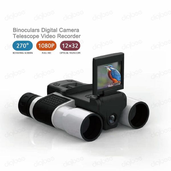 12x32 zoom binoculars digital telescope 2.0'' rotating screen full hd 1080p camera po video recorder outdoors driving dvr mini cam
12x32 zoom binoculars digital telescope 2.0'' rotating screen full hd 1080p camera po video recorder outdoors driving dvr mini cam