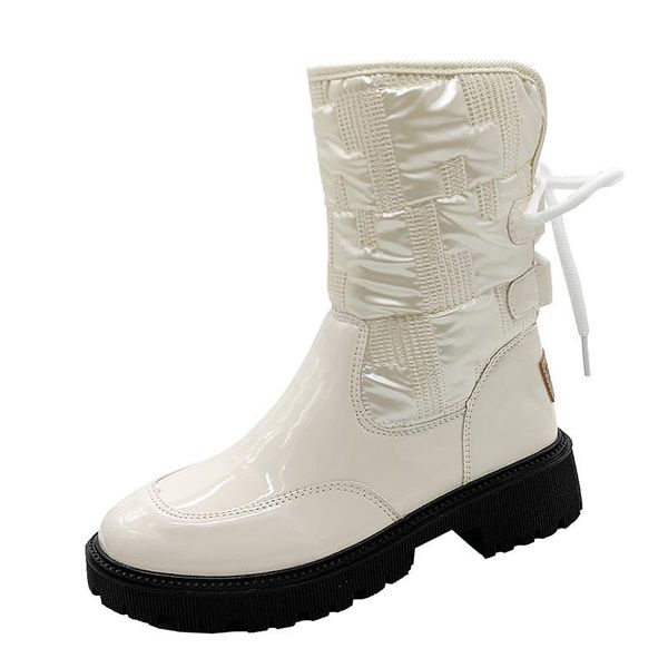 boots plush short women's winter 2021 white warm thick-soled lace-up mid-tube thick heel, Black
boots plush short women's winter 2021 white warm thick-soled lace-up mid-tube thick heel, Black