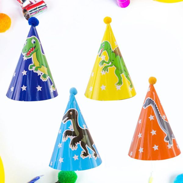 party hats 4pcs theme birthday paper cone hat decoration supplies (tyrannosaurus, beipiaosauru
party hats 4pcs theme birthday paper cone hat decoration supplies (tyrannosaurus, beipiaosauru