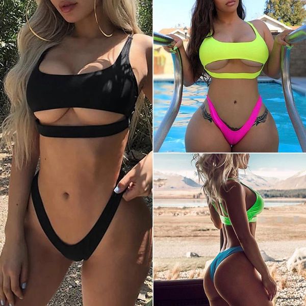 women high waist bikini swimsuit swimwear female bandeau thong brazilian biquini set bathing suit bather one-piece suits
women high waist bikini swimsuit swimwear female bandeau thong brazilian biquini set bathing suit bather one-piece suits