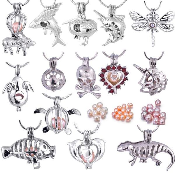 pendant necklaces fashion pearl ,oyster with rice and chain wish 14 animal mix styles cage set p006, Silver
pendant necklaces fashion pearl ,oyster with rice and chain wish 14 animal mix styles cage set p006, Silver