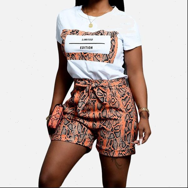snake skin print women tracksuits womens 2 piece pc suit o neck t shirt bow shorts two pieces sets, Gray
snake skin print women tracksuits womens 2 piece pc suit o neck t shirt bow shorts two pieces sets, Gray