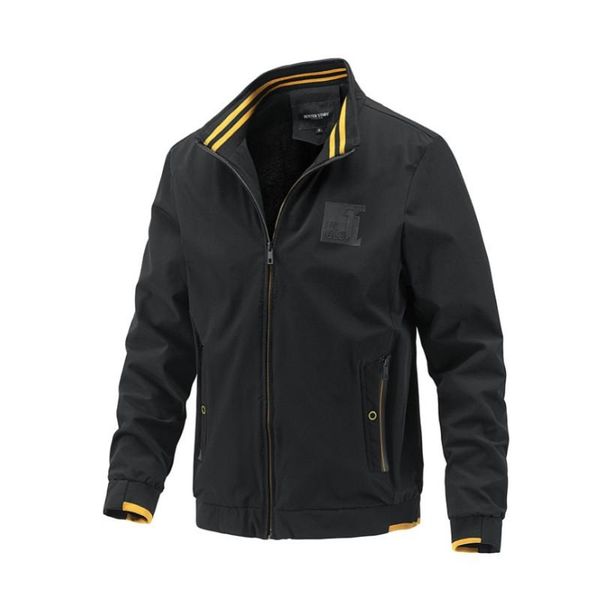 men's jackets men coat spring autumn fashion loose fat and winter casual baseball jacket clothing streetwear male, Black;brown
men's jackets men coat spring autumn fashion loose fat and winter casual baseball jacket clothing streetwear male, Black;brown