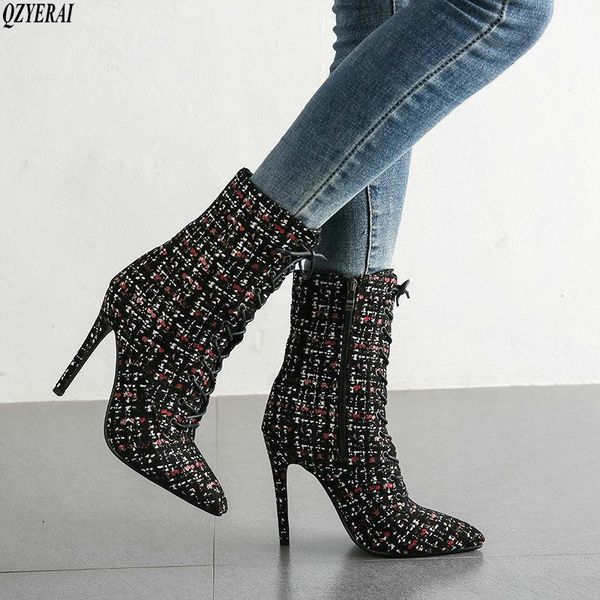 boots 2021 autumn ankle for women platform high heels shoes woman buckle short booties casual faux suede footwear 4.61, Black
boots 2021 autumn ankle for women platform high heels shoes woman buckle short booties casual faux suede footwear 4.61, Black