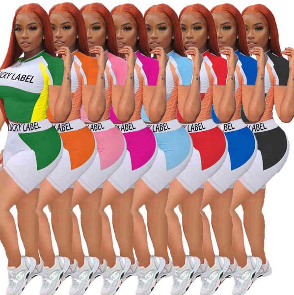 2022 summer women tracksuits two pieces pants shorts set casual short sleeve outfits ladies fashion letter printed t shirt jogging suits, White
2022 summer women tracksuits two pieces pants shorts set casual short sleeve outfits ladies fashion letter printed t shirt jogging suits, White