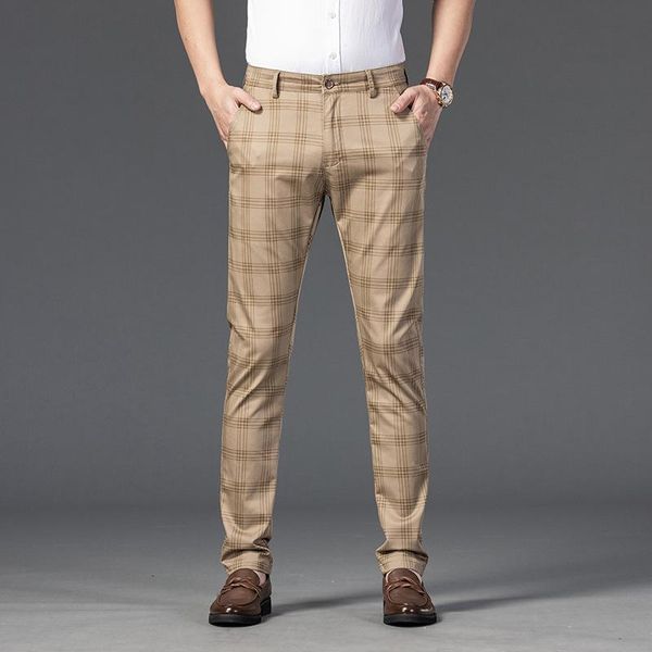 men's pants 7 color options fashion classic plaid casual spring and autumn 2021 slim fit straight stretch young you trouse, Black
men's pants 7 color options fashion classic plaid casual spring and autumn 2021 slim fit straight stretch young you trouse, Black