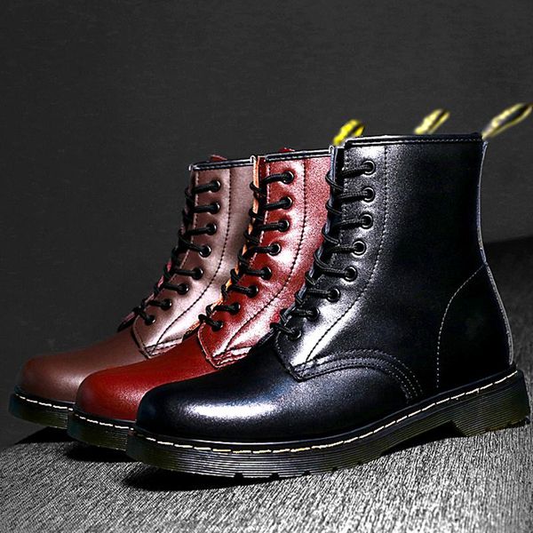boots women genuine leather ladies fashion ankle female dr. motorcycle black couple men shoes botas de mujer
boots women genuine leather ladies fashion ankle female dr. motorcycle black couple men shoes botas de mujer