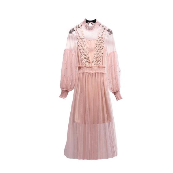 casual dresses dress two-piece korean fashion gauze nail bead hollow-out accept waist super suit sweet girl clothes long, Black;gray
casual dresses dress two-piece korean fashion gauze nail bead hollow-out accept waist super suit sweet girl clothes long, Black;gray