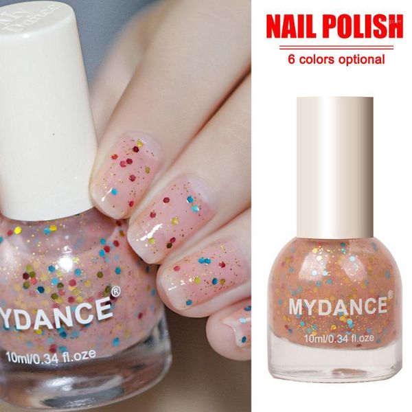 women nail polish glimmer shell glitter lacquer varnish art peelable 10ml nails female j31, Red;pink
women nail polish glimmer shell glitter lacquer varnish art peelable 10ml nails female j31, Red;pink
