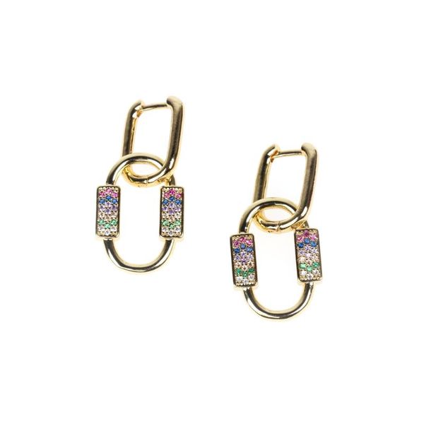 fashion smooth rectangle hoops multicolor zircon geometric oval drop earrings for women gold plated crystal dangle jewelry hoop & huggie, Golden;silver
fashion smooth rectangle hoops multicolor zircon geometric oval drop earrings for women gold plated crystal dangle jewelry hoop & huggie, Golden;silver