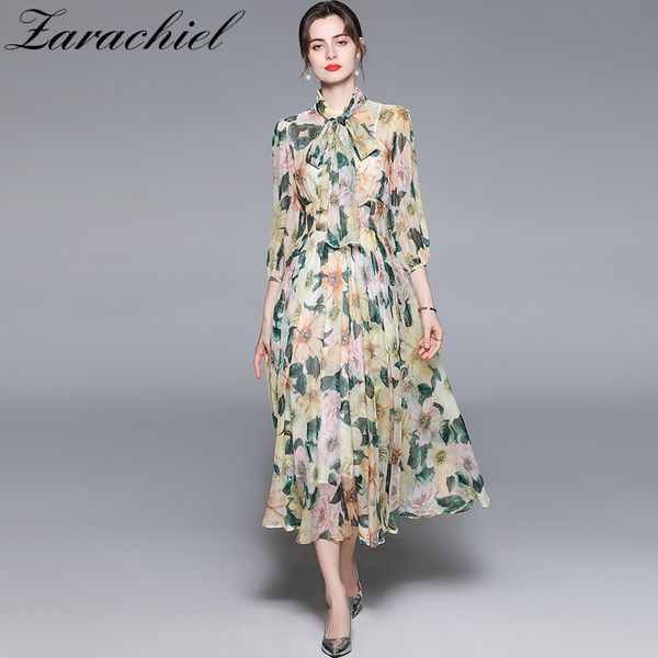 dresses summer elegant yellow camellia printed holiday long chiffon fairy women bow collar lantern sleeve boho pleated, Black;gray
dresses summer elegant yellow camellia printed holiday long chiffon fairy women bow collar lantern sleeve boho pleated, Black;gray