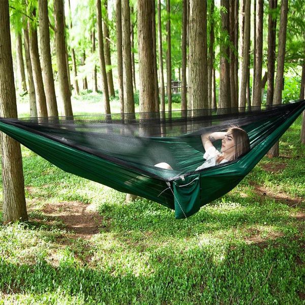 automatic quick-open camping hammock anti-mosquito outdoor single double parachute with mosquito net travel
automatic quick-open camping hammock anti-mosquito outdoor single double parachute with mosquito net travel