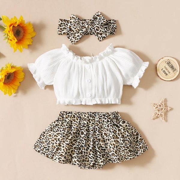 clothing sets infant born baby girl outfit cotton short sleeve t-shirts leopard shorts set 2pcs clothes summer, White
clothing sets infant born baby girl outfit cotton short sleeve t-shirts leopard shorts set 2pcs clothes summer, White