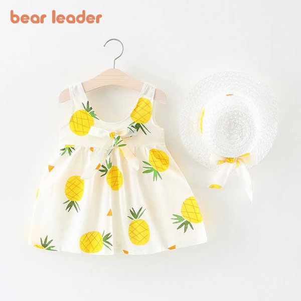 bear leader baby girl dresses born toddler sundress girls summer kids princess dresses + hats 2pcs clothing set sunsuit 210708, White
bear leader baby girl dresses born toddler sundress girls summer kids princess dresses + hats 2pcs clothing set sunsuit 210708, White