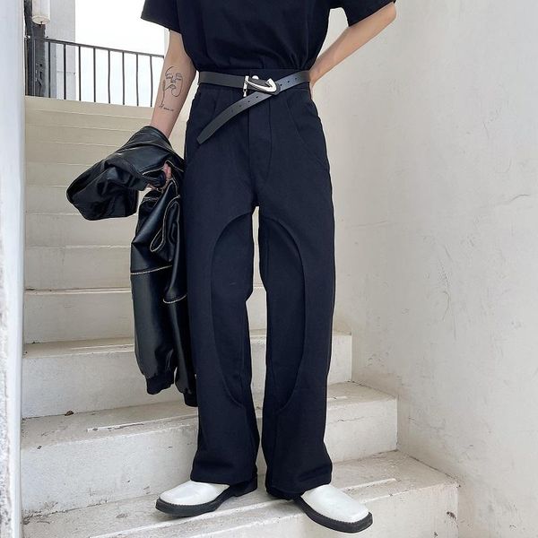 men's pants autumn and winter double-layer decomposition structure functional casual straight tube versatile design, Black
men's pants autumn and winter double-layer decomposition structure functional casual straight tube versatile design, Black