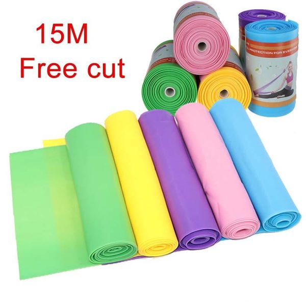 15m yoga pilates stretch resistance band exercise fitness training elastic rubber natural bands
15m yoga pilates stretch resistance band exercise fitness training elastic rubber natural bands