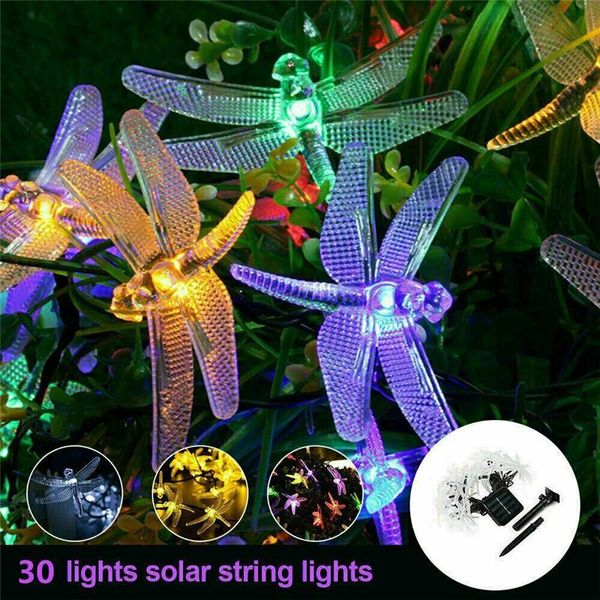 solar lamps yefui 20/30/50 led power dragonfly fairy string garland lights outdoor waterproof lamp for garden christmas party decor
solar lamps yefui 20/30/50 led power dragonfly fairy string garland lights outdoor waterproof lamp for garden christmas party decor