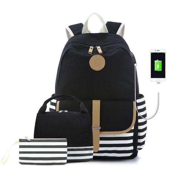 backpack backpack+meal pack+pencil case usb charging 3 pcs set print casual school backpacks for teens student bag boys
backpack backpack+meal pack+pencil case usb charging 3 pcs set print casual school backpacks for teens student bag boys