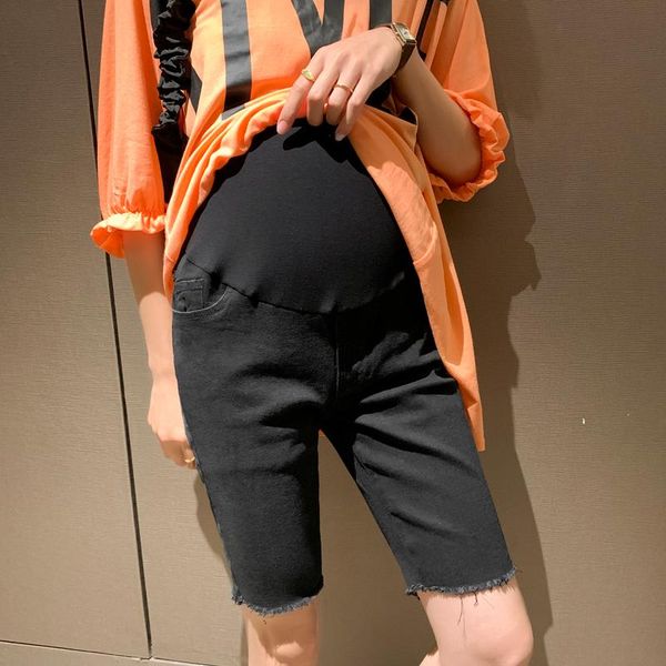 summer black maternity jeans high waist pregnant women cowboy pants knee-length slim hips pregnancy denim trousers shorts bottoms, White
summer black maternity jeans high waist pregnant women cowboy pants knee-length slim hips pregnancy denim trousers shorts bottoms, White