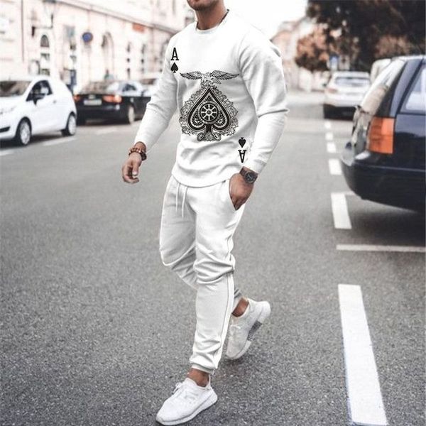 3d printing men's spades picture casual wear suit long sleeve trousers comfortable slim fit fashion fit daily travel street style worko, Gray
3d printing men's spades picture casual wear suit long sleeve trousers comfortable slim fit fashion fit daily travel street style worko, Gray