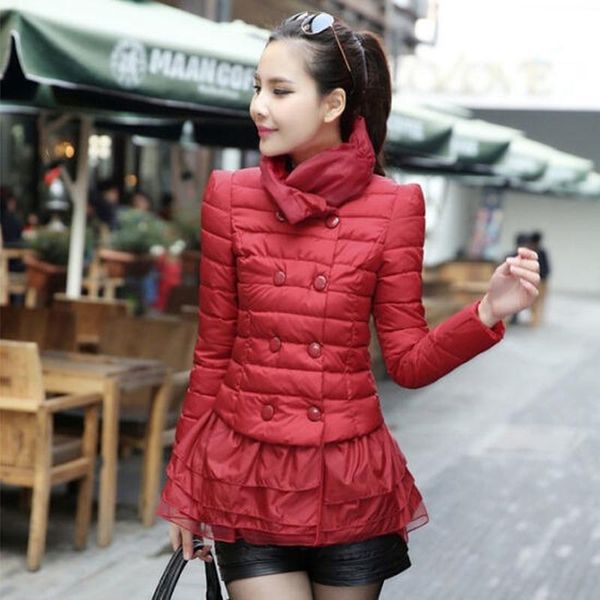 women's down & parkas women winter casual cotton padded jacket female turndown collar parka lady oversize warm loose double breasted ou, Black
women's down & parkas women winter casual cotton padded jacket female turndown collar parka lady oversize warm loose double breasted ou, Black