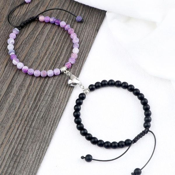 beaded, strands fashion valentine's day matching bracelets couple distance natural stone beads bracelets&bangles charm lover friendship, Black
beaded, strands fashion valentine's day matching bracelets couple distance natural stone beads bracelets&bangles charm lover friendship, Black
