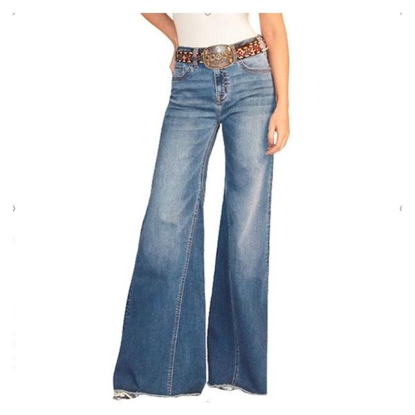 women casual slim long pants denim jeans flared wide leg trouser jeggings ladies bell bottoms party travel women's, Blue
women casual slim long pants denim jeans flared wide leg trouser jeggings ladies bell bottoms party travel women's, Blue