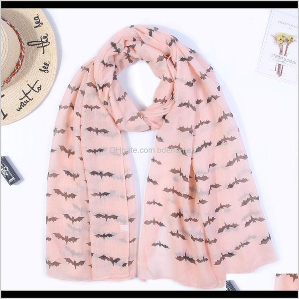 wraps hats, scarves & gloves fashion aessories drop delivery 2021 halloween bat print paris yarn ladies style scarf ly060 ntwmq, Blue;gray
wraps hats, scarves & gloves fashion aessories drop delivery 2021 halloween bat print paris yarn ladies style scarf ly060 ntwmq, Blue;gray