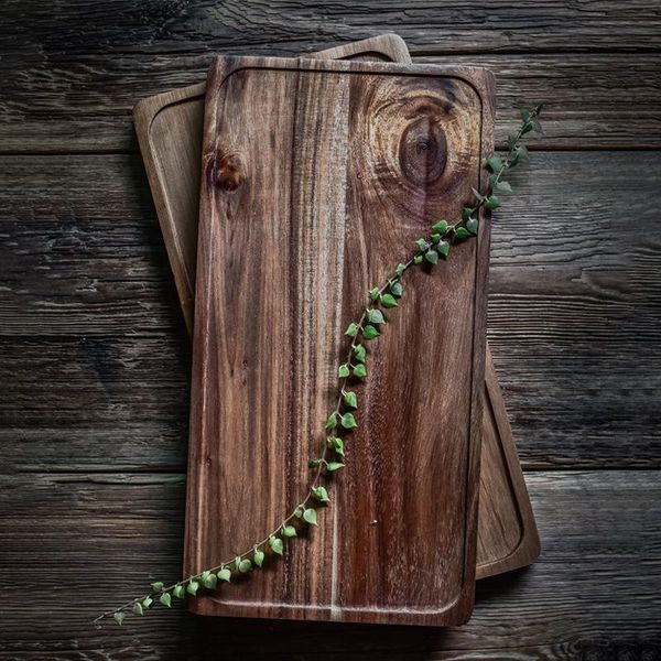 dishes & plates japanese style retro acacia wood rectangular tray western restaurant steak bread sushi pad creative original wooden tea plat
dishes & plates japanese style retro acacia wood rectangular tray western restaurant steak bread sushi pad creative original wooden tea plat