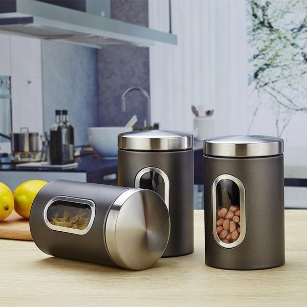 storage bottles & jars household 3pcs spice container kitchen food box biscuit jar coffee multigrain
storage bottles & jars household 3pcs spice container kitchen food box biscuit jar coffee multigrain
