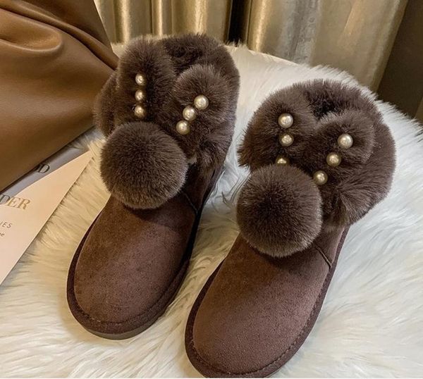 boots women winter warm fur plush insole shoes woman suede non-slip bare casual short tube warmer hiking snow booties, Black
boots women winter warm fur plush insole shoes woman suede non-slip bare casual short tube warmer hiking snow booties, Black