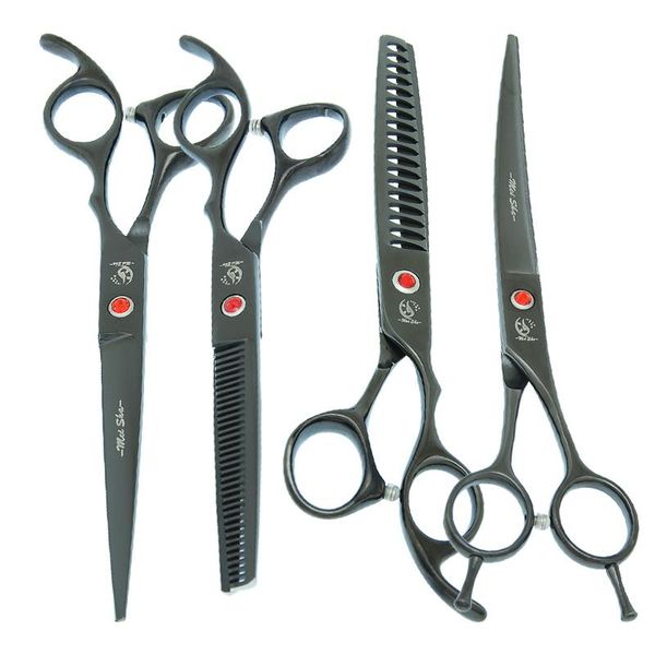 hair scissors 7" dog grooming japan 440c straight curved cutting shears pet thinning trimming tijeras animal trimmers supplies b0028a
hair scissors 7" dog grooming japan 440c straight curved cutting shears pet thinning trimming tijeras animal trimmers supplies b0028a