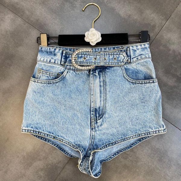 women's jeans zcsmll rhinestone buckle belt waist wash ins european and american fried street denim women shorts 2021 summer tide, Blue
women's jeans zcsmll rhinestone buckle belt waist wash ins european and american fried street denim women shorts 2021 summer tide, Blue
