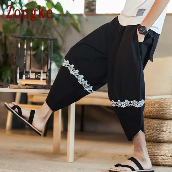 men's pants zongke 2021 harem men trousers casual joggers sweatpants hip hop streetwear male plus size m-5xl, Black
men's pants zongke 2021 harem men trousers casual joggers sweatpants hip hop streetwear male plus size m-5xl, Black