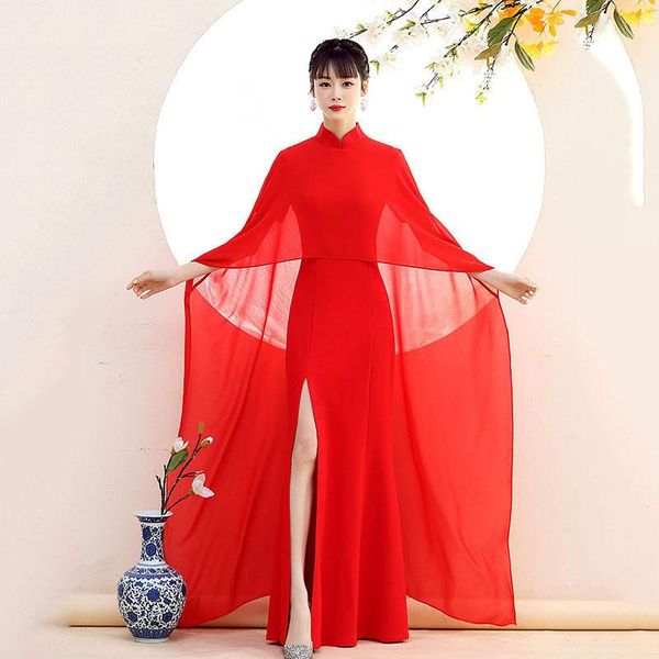 ethnic clothing chinese red bride wedding dress gown female satin cheongsam vintage mandarin collar qipao traditional long shawl vestid
ethnic clothing chinese red bride wedding dress gown female satin cheongsam vintage mandarin collar qipao traditional long shawl vestid