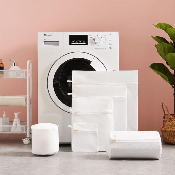 laundry bags solid color for washing machine polyester mesh bag underwear bra baskets household product
laundry bags solid color for washing machine polyester mesh bag underwear bra baskets household product