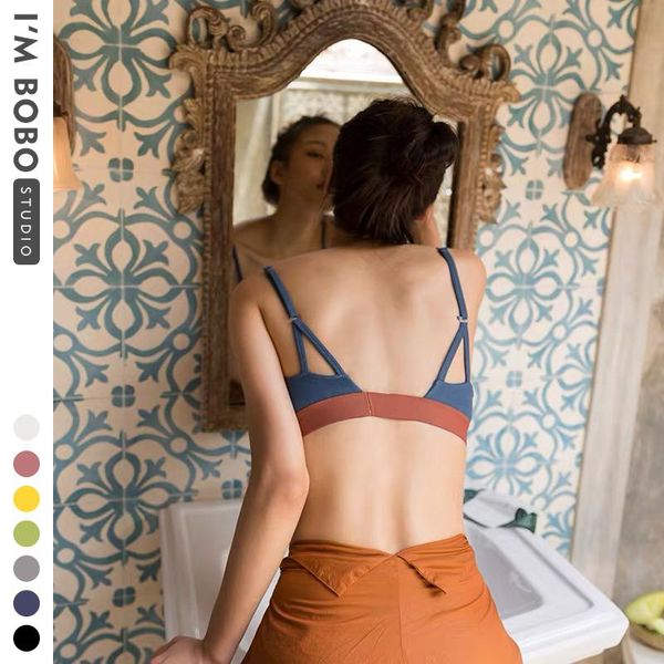 bras gumprun french style bralette seamless deep v cotton for women wireless push up bra thin soft underwear lingerie, Red;black
bras gumprun french style bralette seamless deep v cotton for women wireless push up bra thin soft underwear lingerie, Red;black