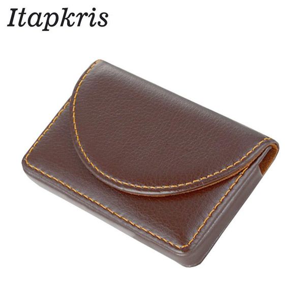 card holders fashion leather women business holder solid vintage id name bank case small money bag men porte carte, Brown;gray
card holders fashion leather women business holder solid vintage id name bank case small money bag men porte carte, Brown;gray