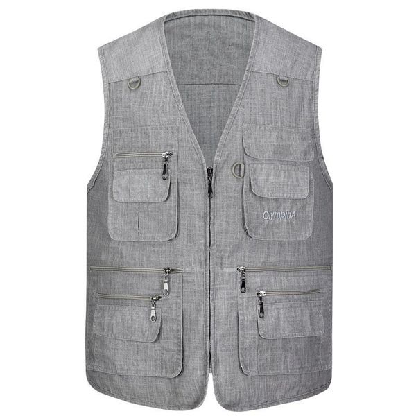 men's vests arrival fashion casual multi pocket jacket cotton autumn spring menstruation threshold v-neck plus size xl 2xl 3xl 4xl, Black;white
men's vests arrival fashion casual multi pocket jacket cotton autumn spring menstruation threshold v-neck plus size xl 2xl 3xl 4xl, Black;white