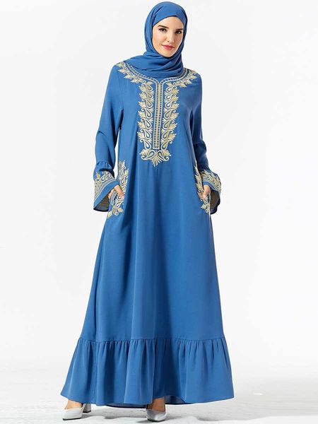 muslim print embroidery abaya dress women dubai arab long sleeve big swing poet a-line maxi dersses kimono islamic clothing, Red
muslim print embroidery abaya dress women dubai arab long sleeve big swing poet a-line maxi dersses kimono islamic clothing, Red