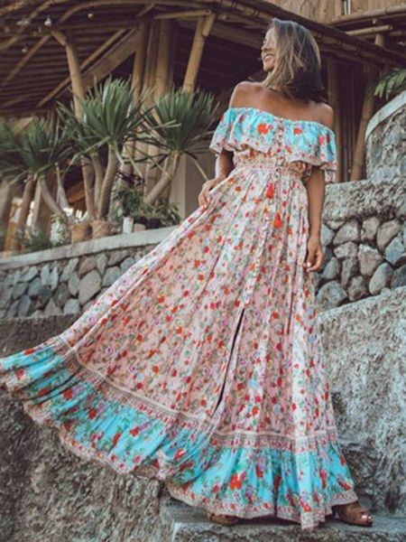 luxury party evening dress 2021 cht wrap style large swing long skirt print off shoulder drs, Black
luxury party evening dress 2021 cht wrap style large swing long skirt print off shoulder drs, Black