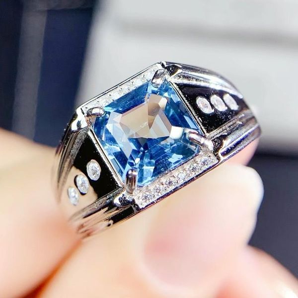 cluster rings men ring natural real blue z square 8*8mm 4ct gemstone 925 sterling silver fine jewelry j21481, Golden;silver
cluster rings men ring natural real blue z square 8*8mm 4ct gemstone 925 sterling silver fine jewelry j21481, Golden;silver