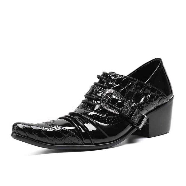 dress shoes christia bella fashion fold designer for men black genuine leather high heel wedding party plus size 38-47 y8k7
dress shoes christia bella fashion fold designer for men black genuine leather high heel wedding party plus size 38-47 y8k7